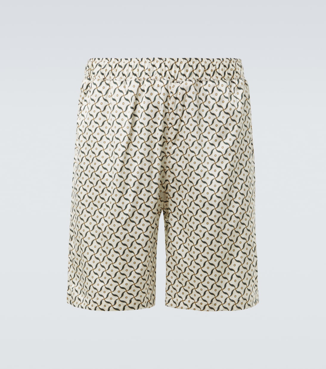 Palma printed silk-blend shorts | Frescobol Carioca
