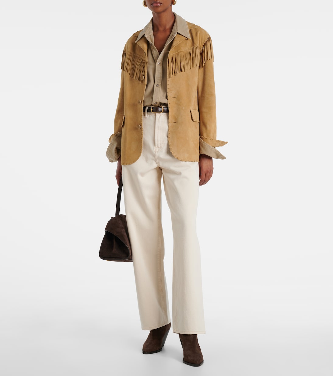 Jacke Ryland aus Veloursleder | Ralph Lauren Collection