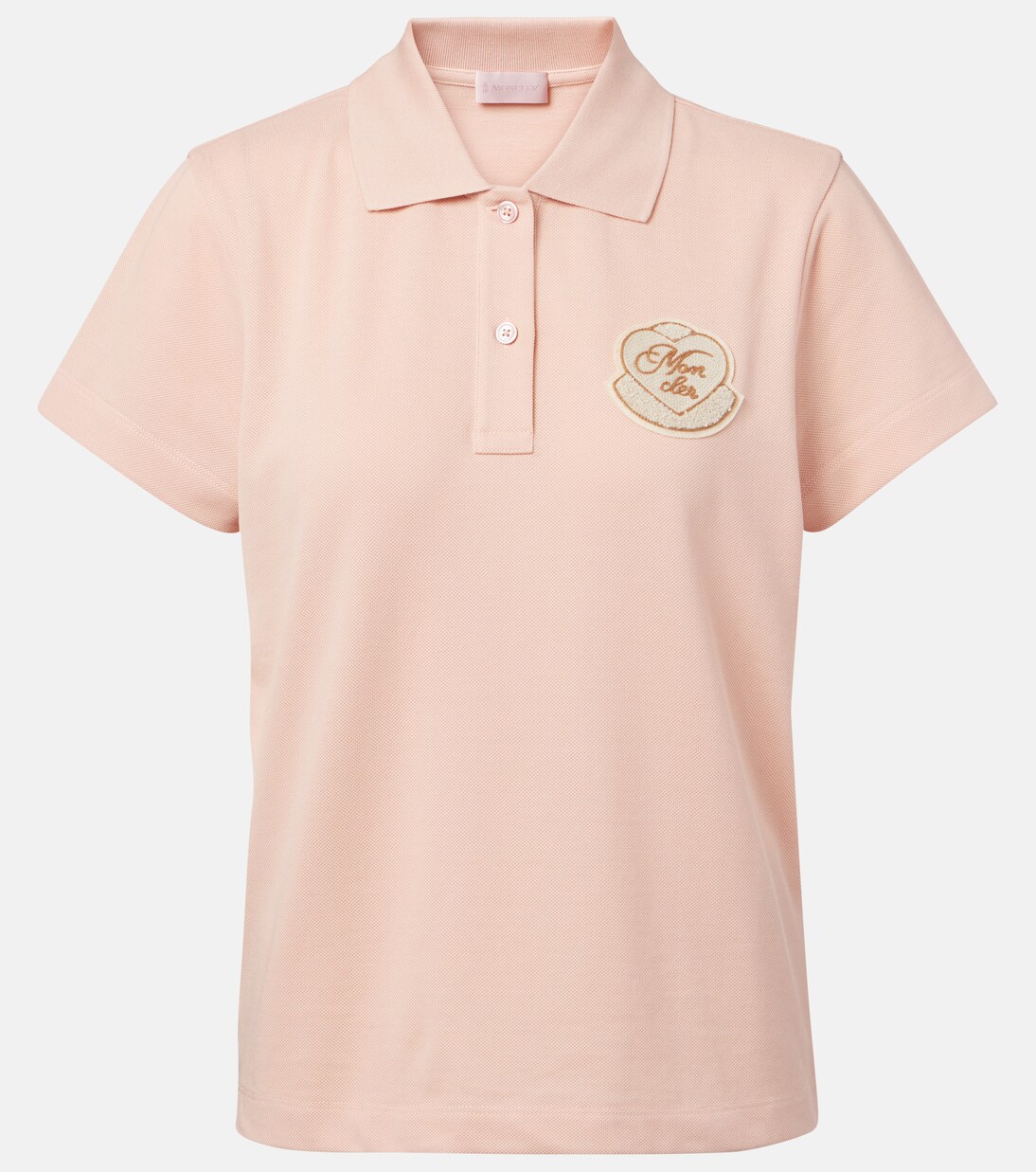 Logo cotton polo shirt | Moncler