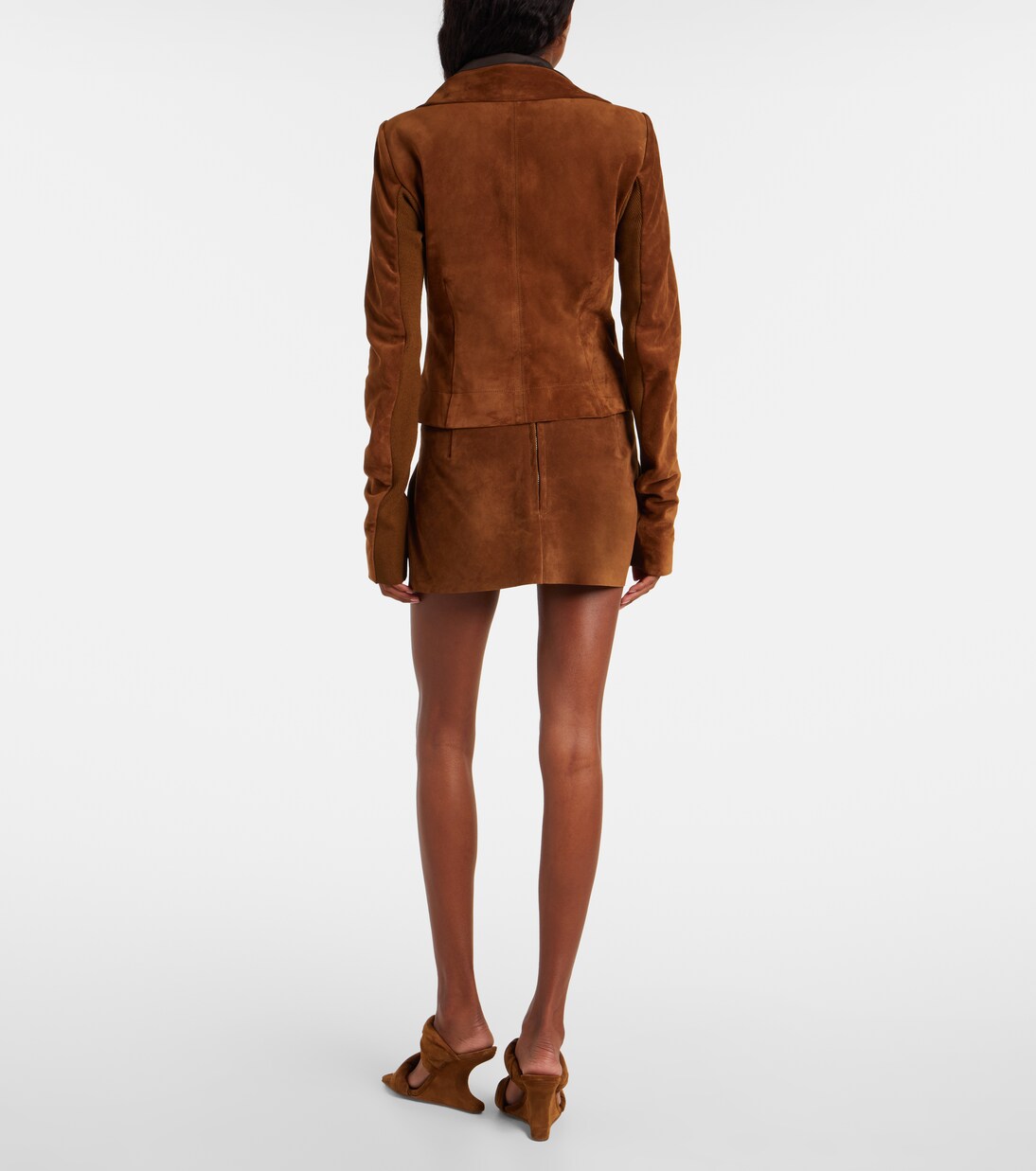 Jacke aus Veloursleder | Rick Owens