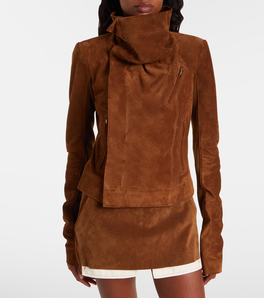 Jacke aus Veloursleder | Rick Owens
