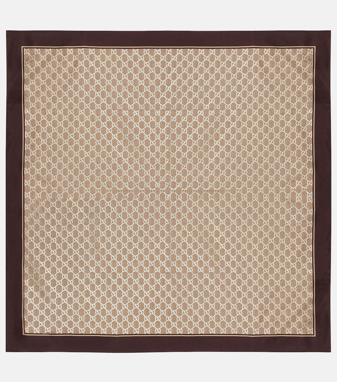 GG silk twill scarf | Gucci