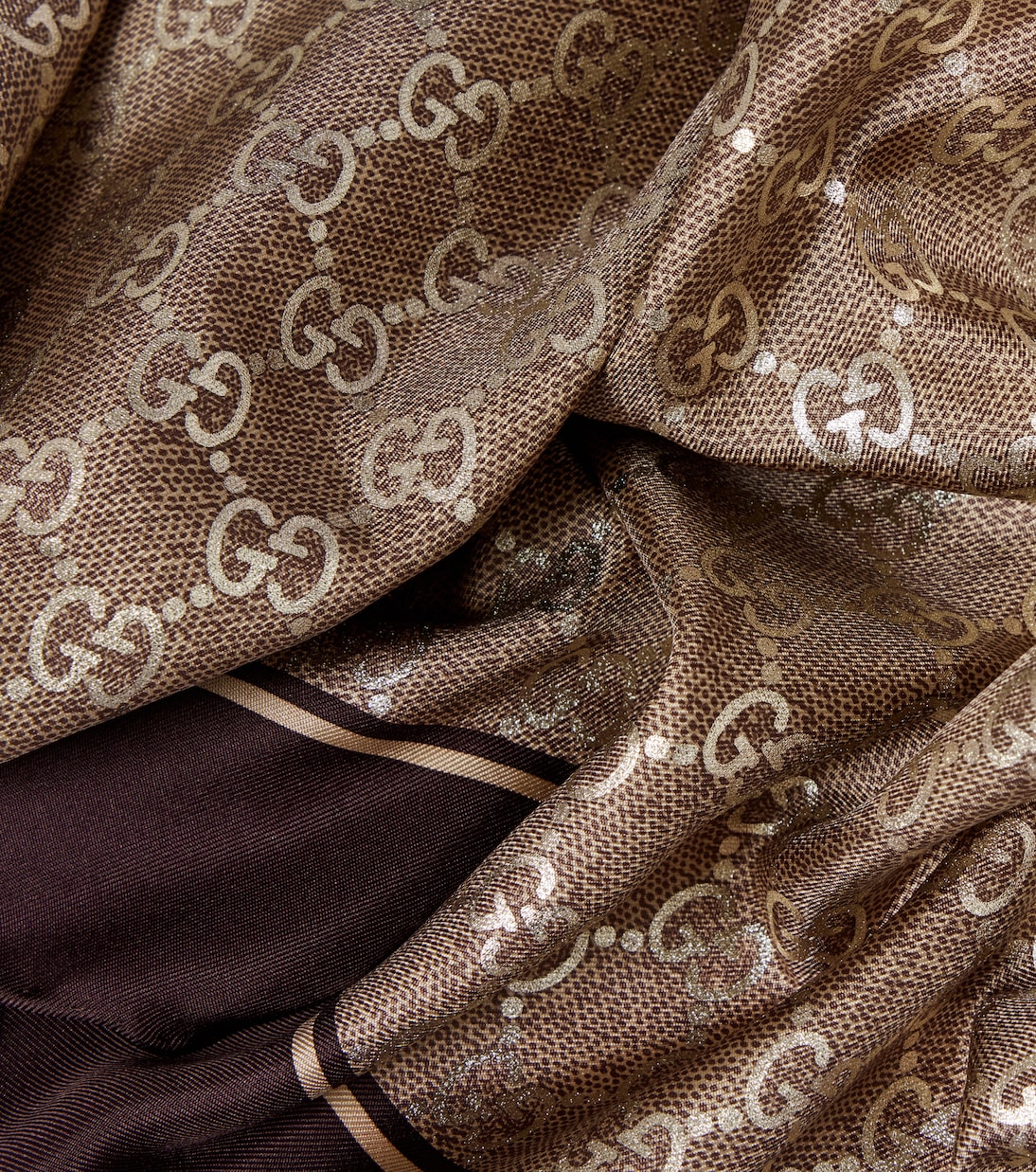 GG silk twill scarf | Gucci