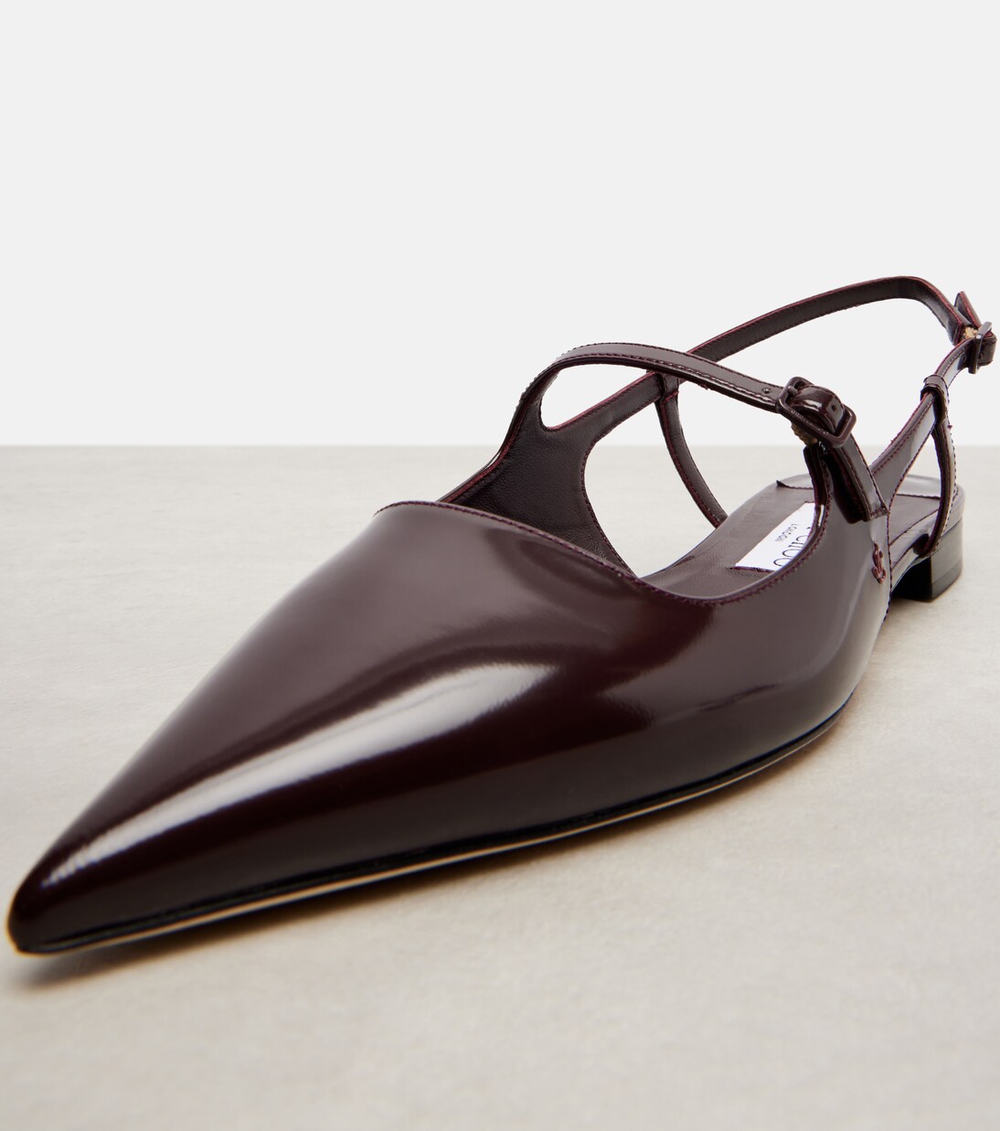 Ballerines slingback Didi en cuir verni | Jimmy Choo