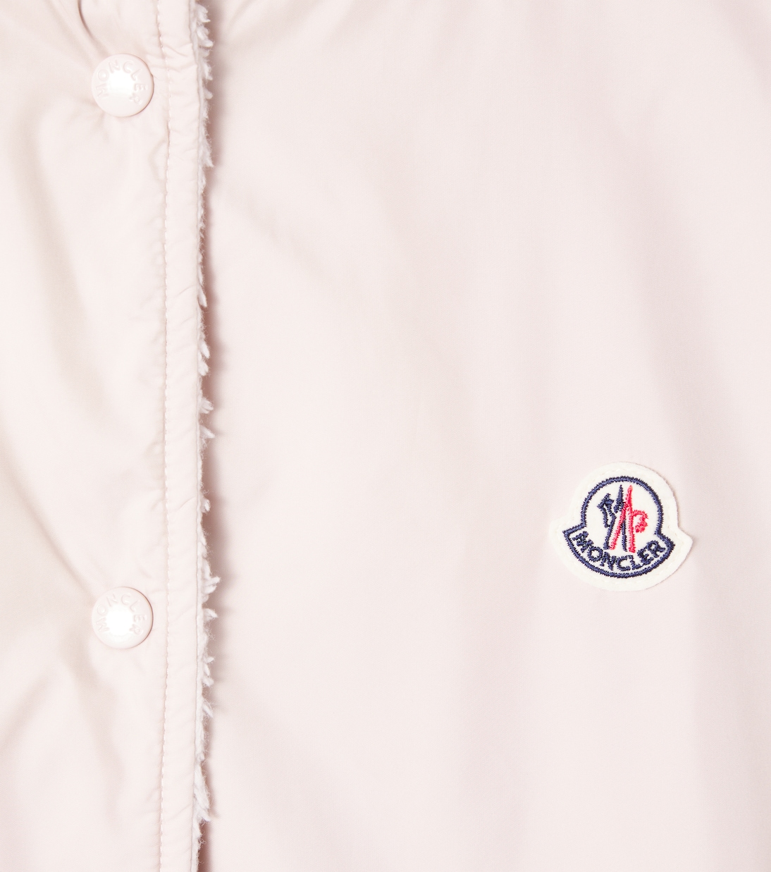 Capa de teddy reversible con logo | Moncler Enfant