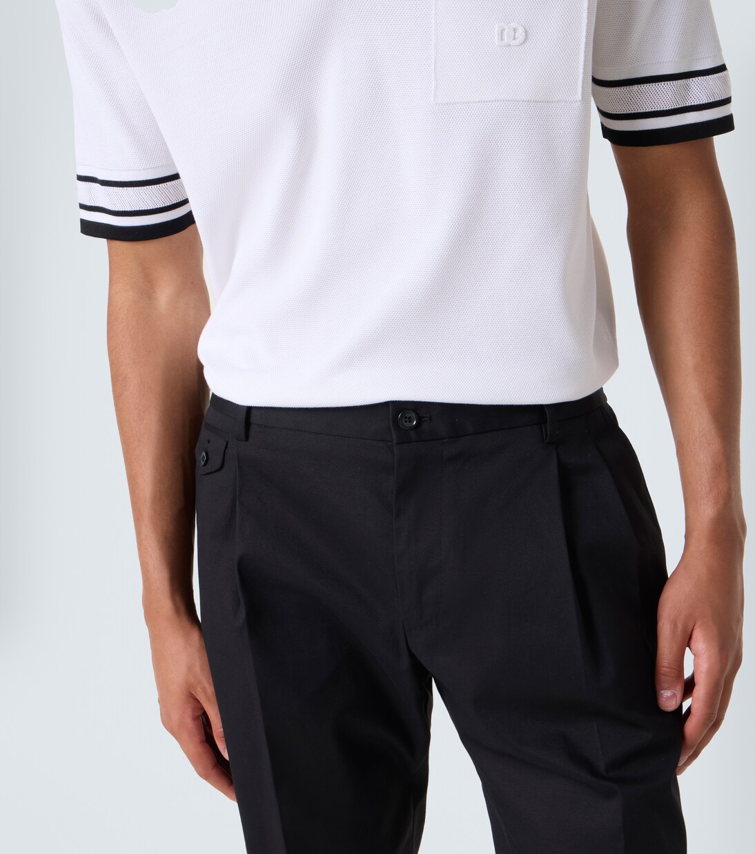 Gerade Hose aus Baumwolle | Dolce&Gabbana