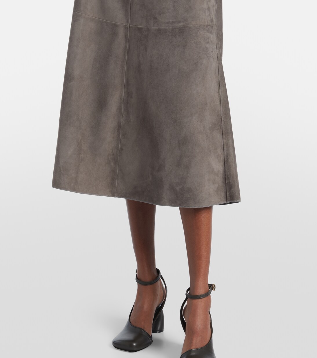 Jupe midi en daim | 'S Max Mara