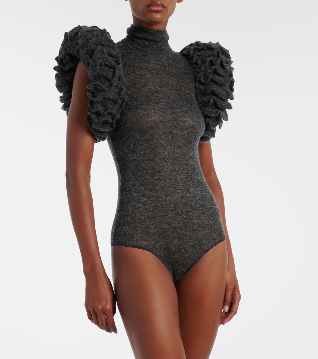 Body aus einem Mohairgemisch | Alaïa