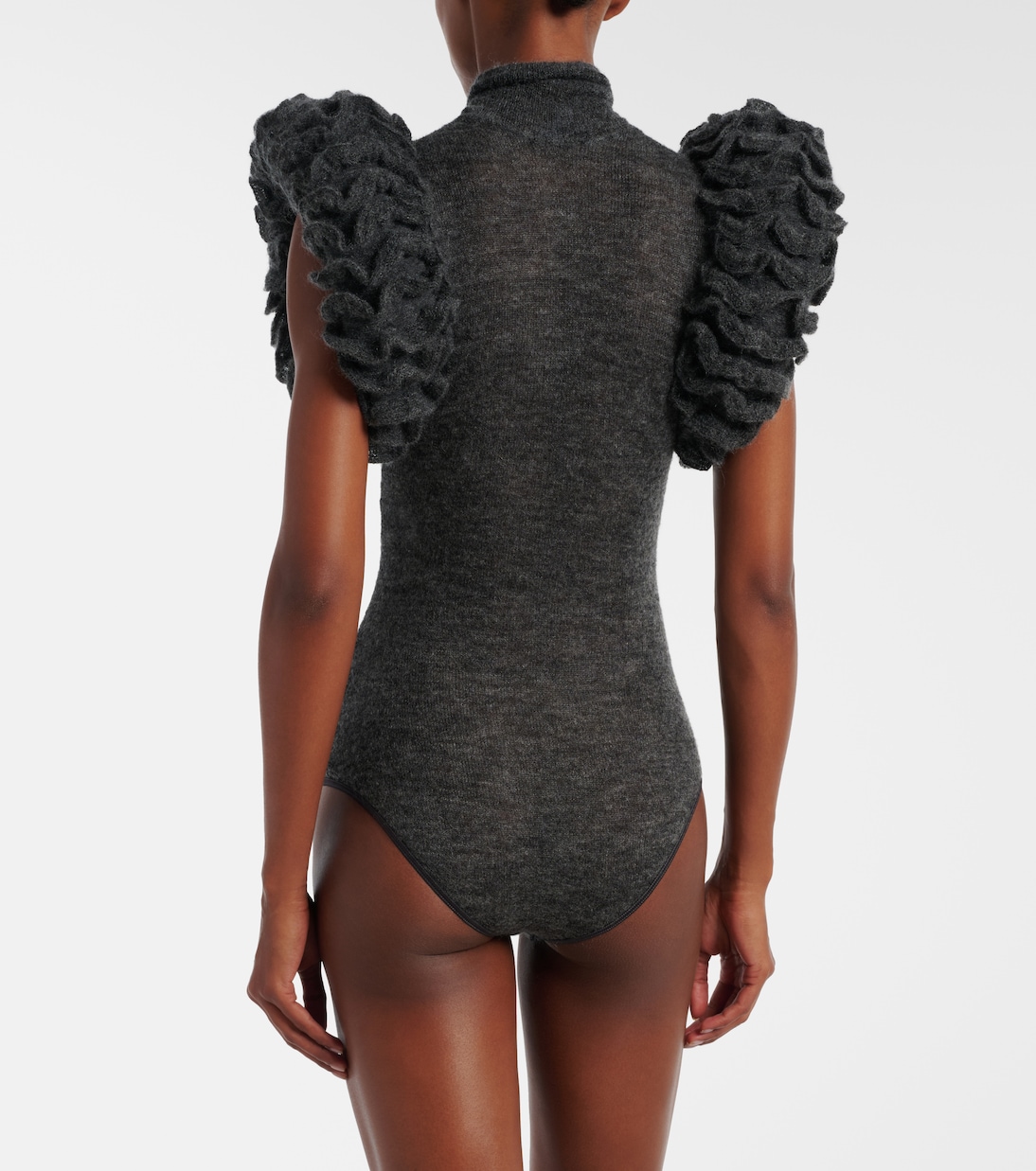 Body aus einem Mohairgemisch | Alaïa