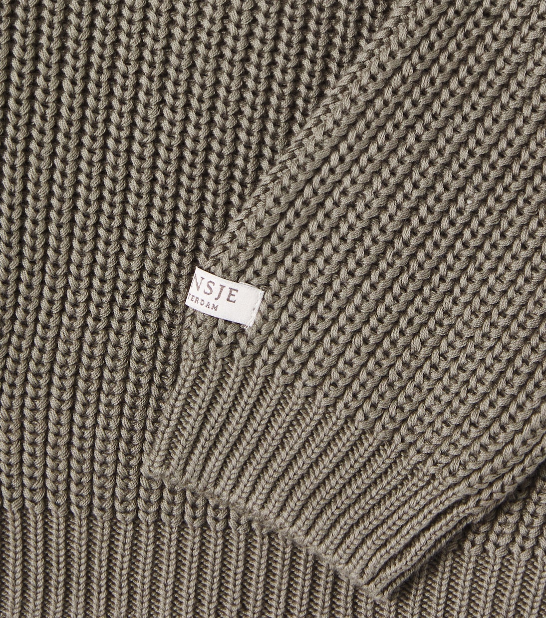 Baby Jade ribbed-knit cotton sweater | Donsje