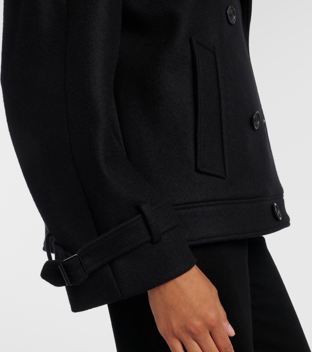 Amaury double-breasted wool-blend coat | Nili Lotan