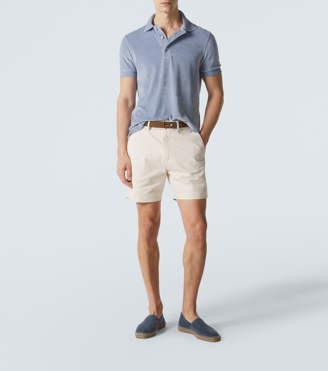 Polohemd aus Samt | Tom Ford