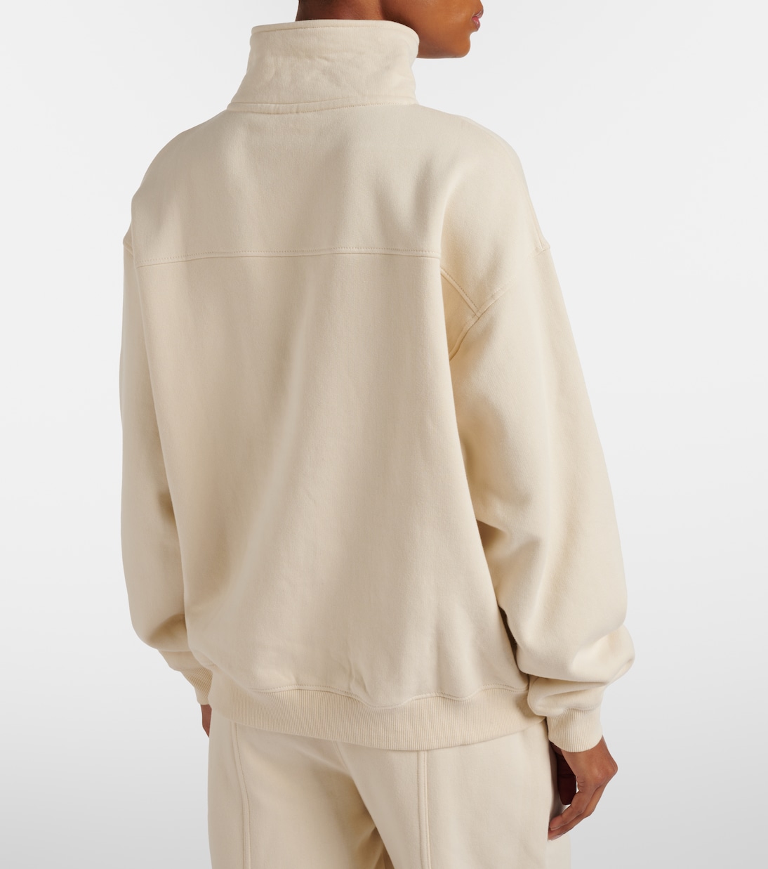 Hamilton Wren cotton half-zip sweatshirt | The Upside