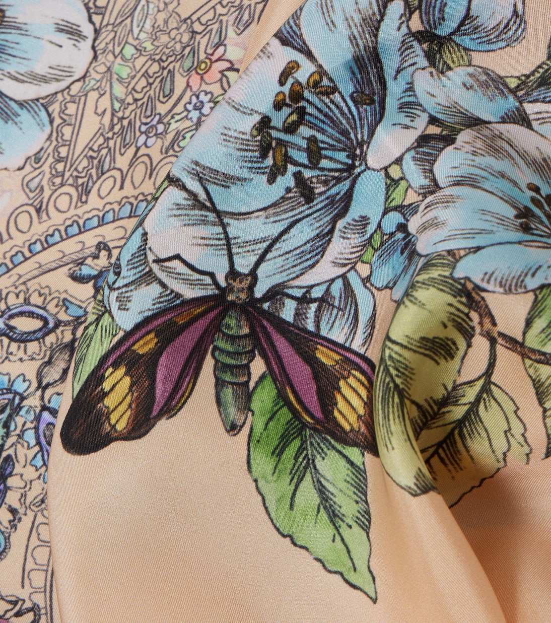 Norma floral silk scarf | Etro
