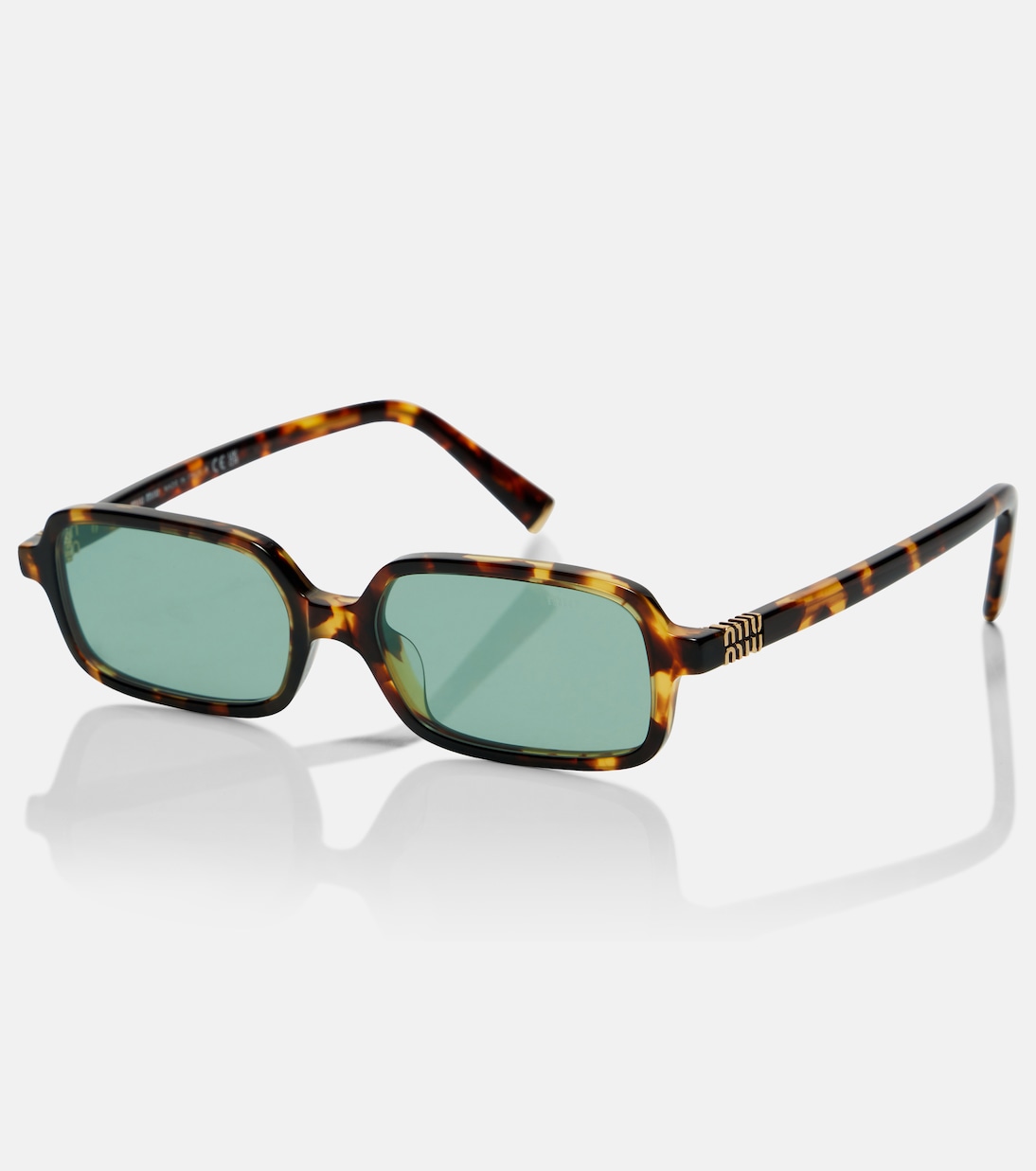 Eckige Sonnenbrille Miu Regard | Miu Miu