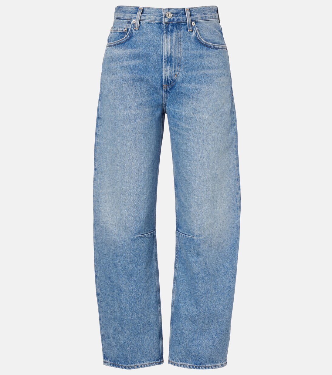 Miro high-rise cropped barrel-leg jeans | Citizens of Humanity