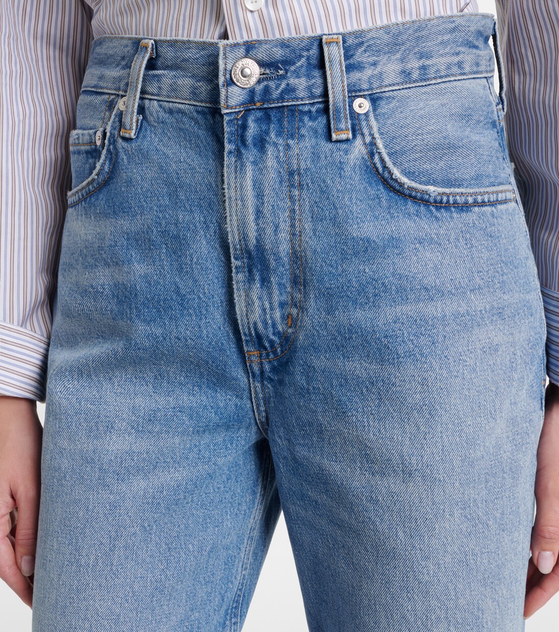 Miro high-rise cropped barrel-leg jeans | Citizens of Humanity