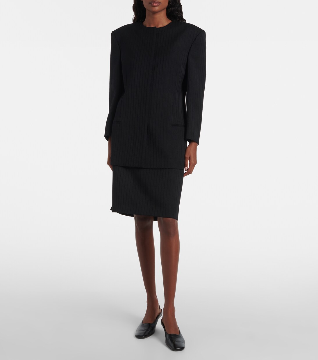 Anna leather slingback pumps | Calvin Klein Collection