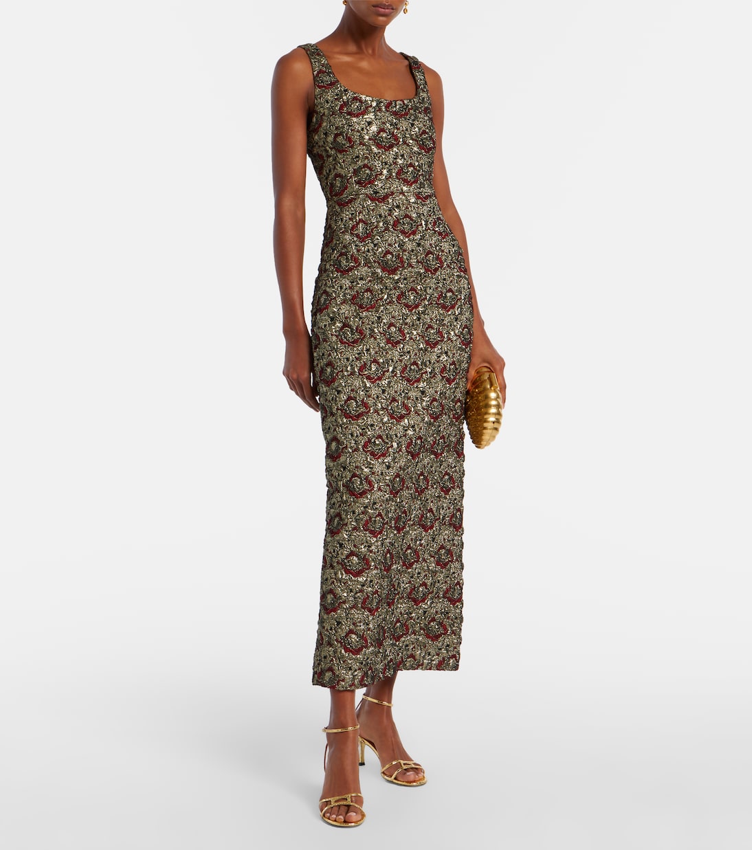 Ravenna jacquard midi dress | Simkhai