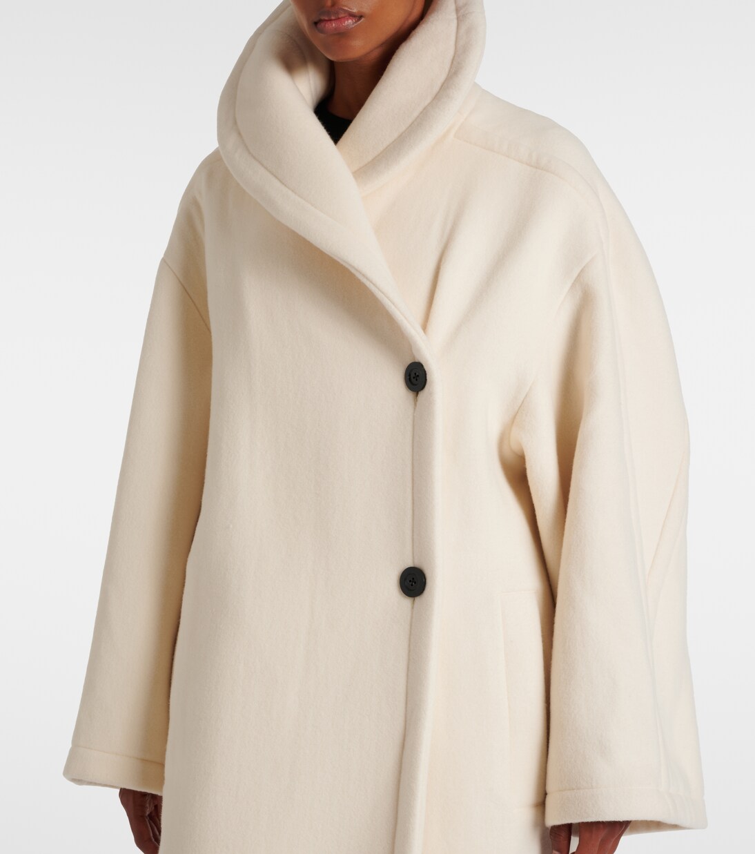 Abrigo Regino de lana virgen | The Row