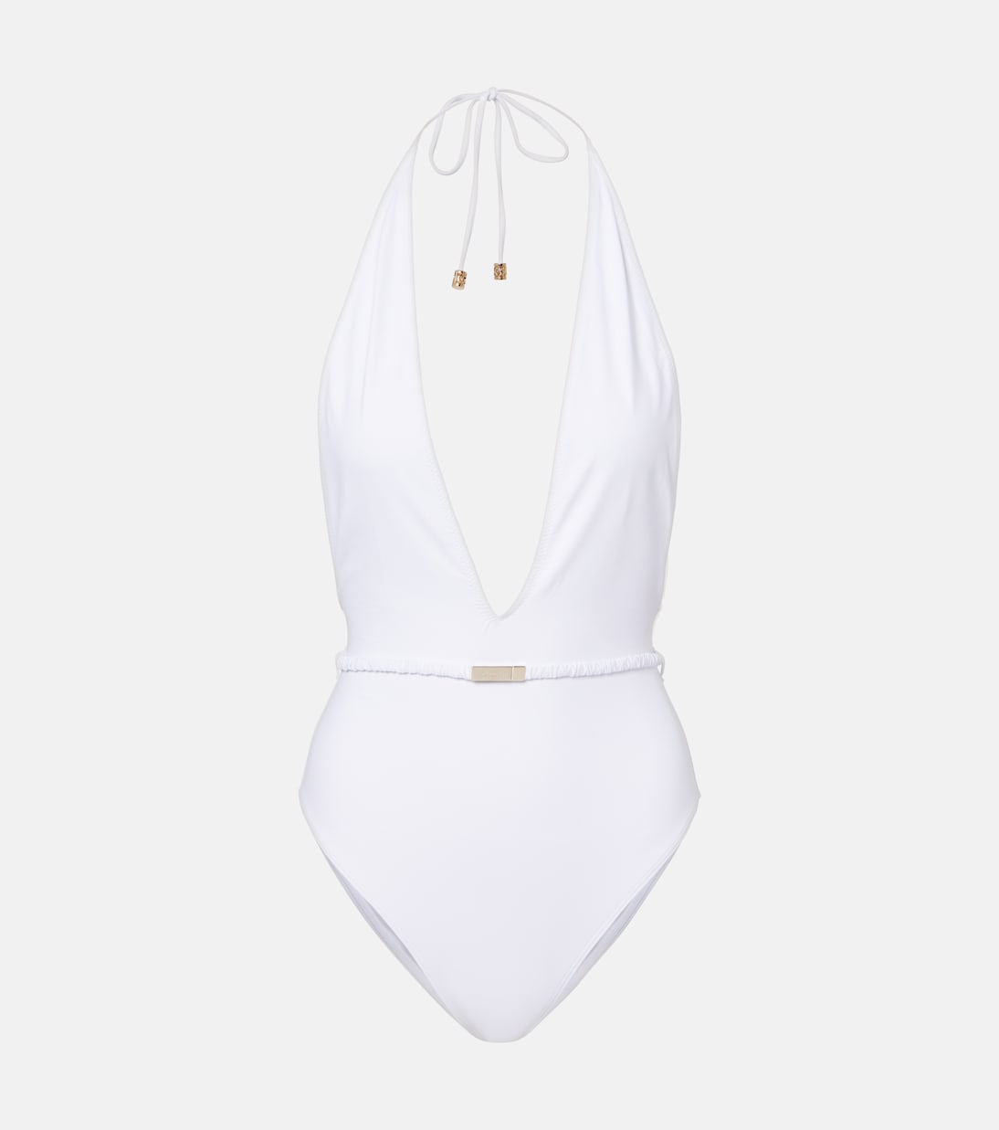 Halterneck jersey bodysuit | Gucci
