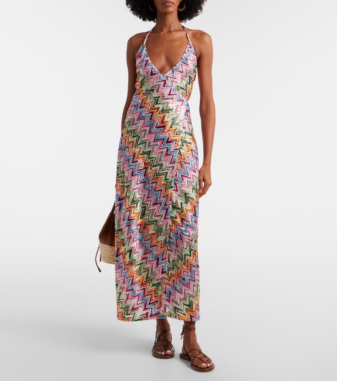 Zigzag midi dress | Missoni