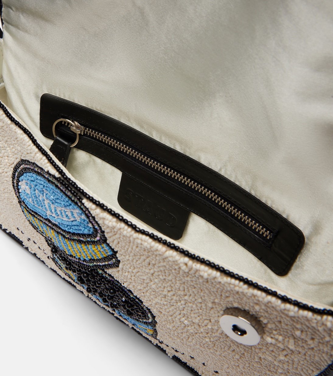 Tommy beaded shoulder bag | Staud