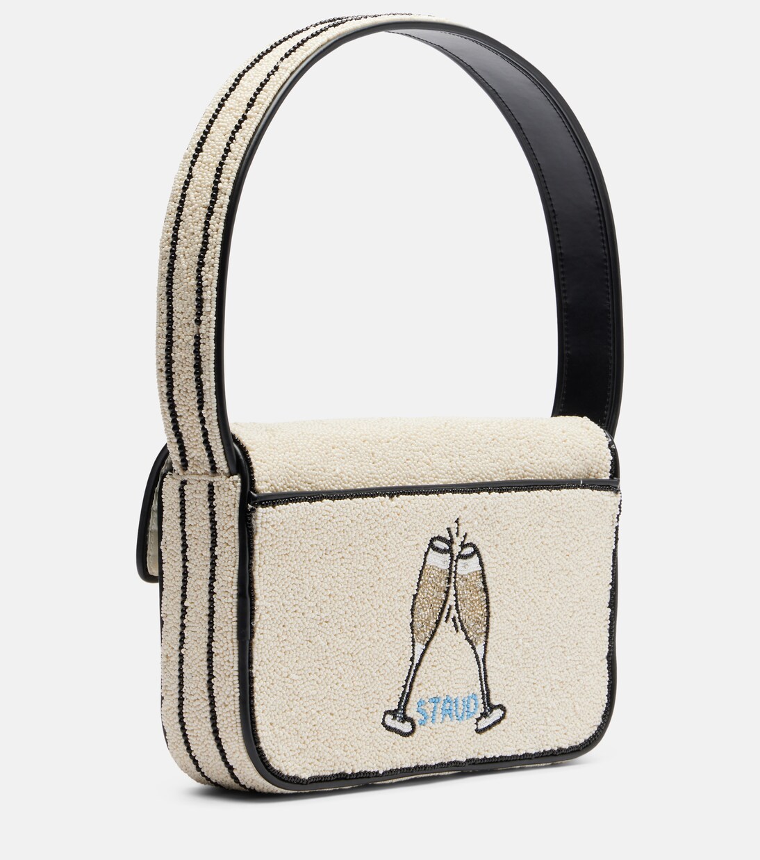 Tommy beaded shoulder bag | Staud