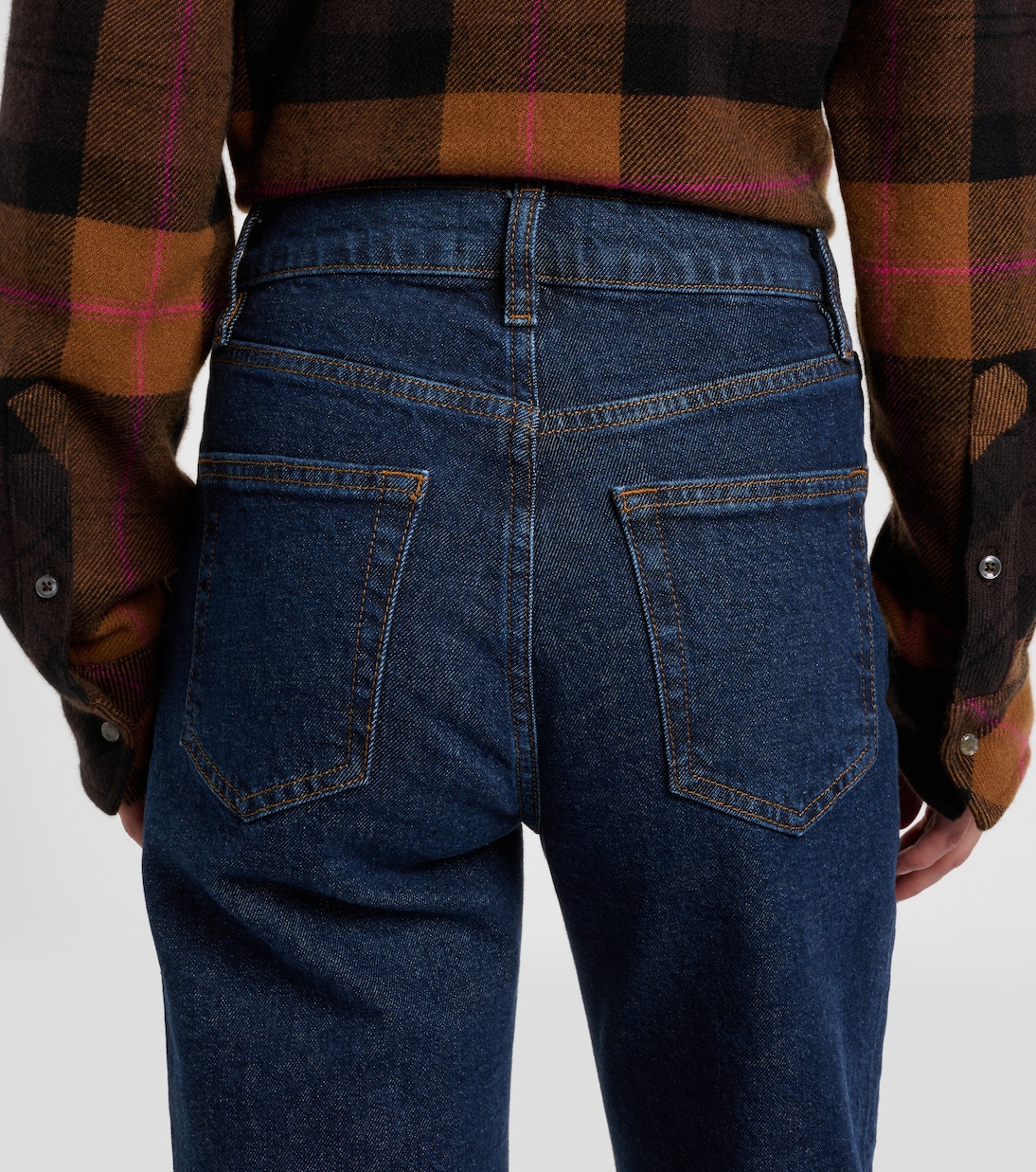 High-Rise Wide-Leg Jeans Refined | Frame