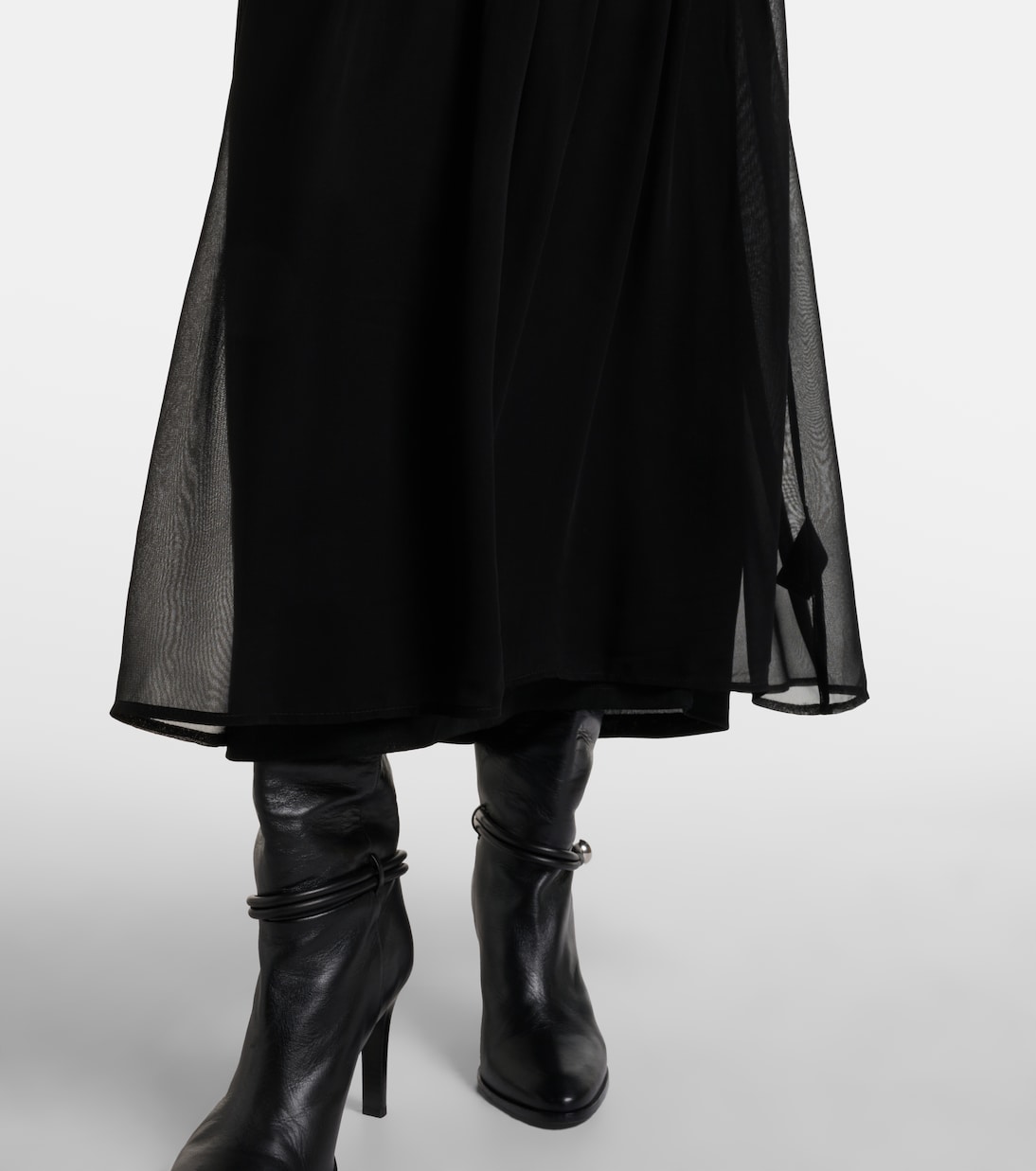 Sybil lace and chiffon maxi dress | Ulla Johnson