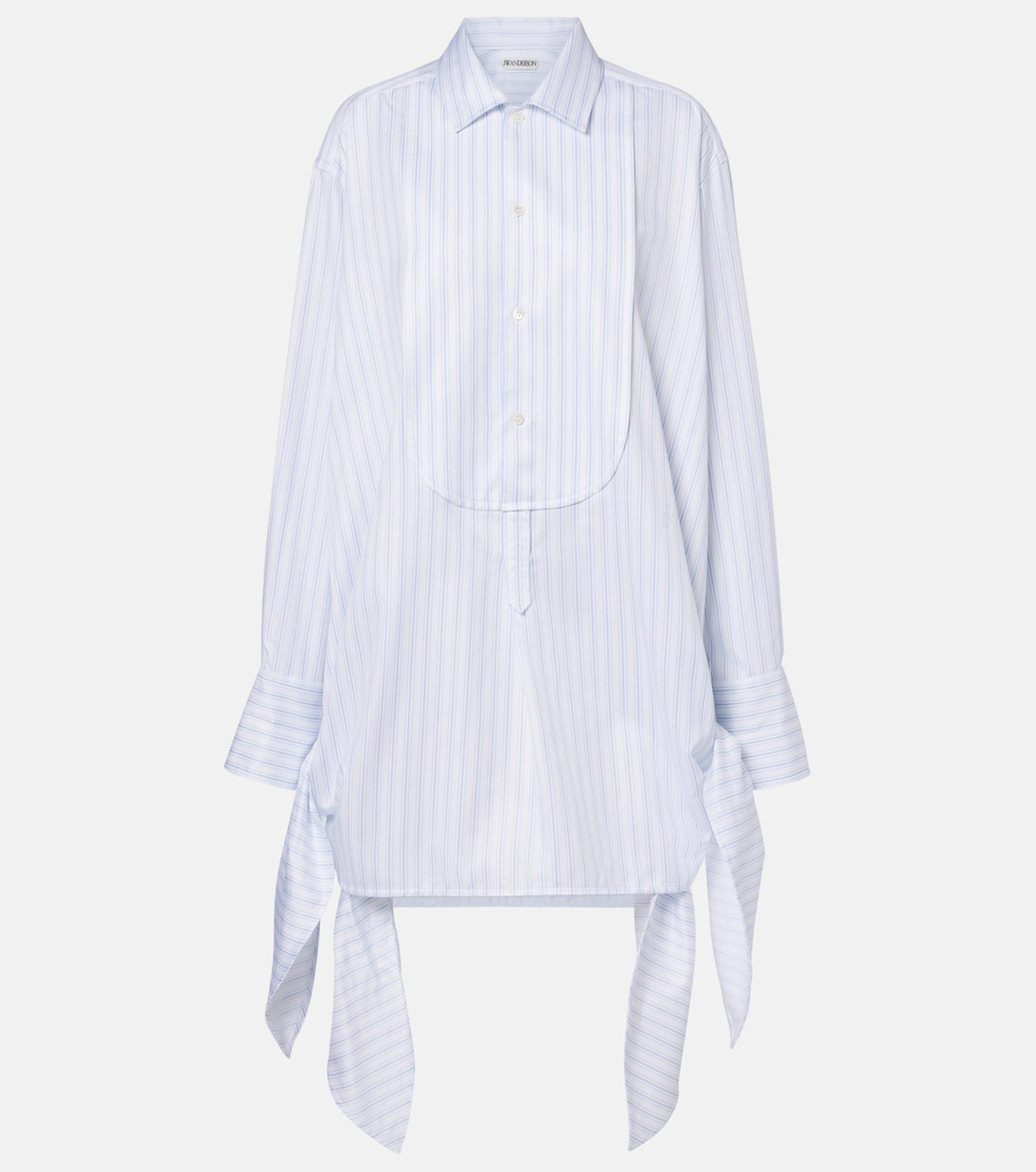 Striped cotton minidress | JW Anderson