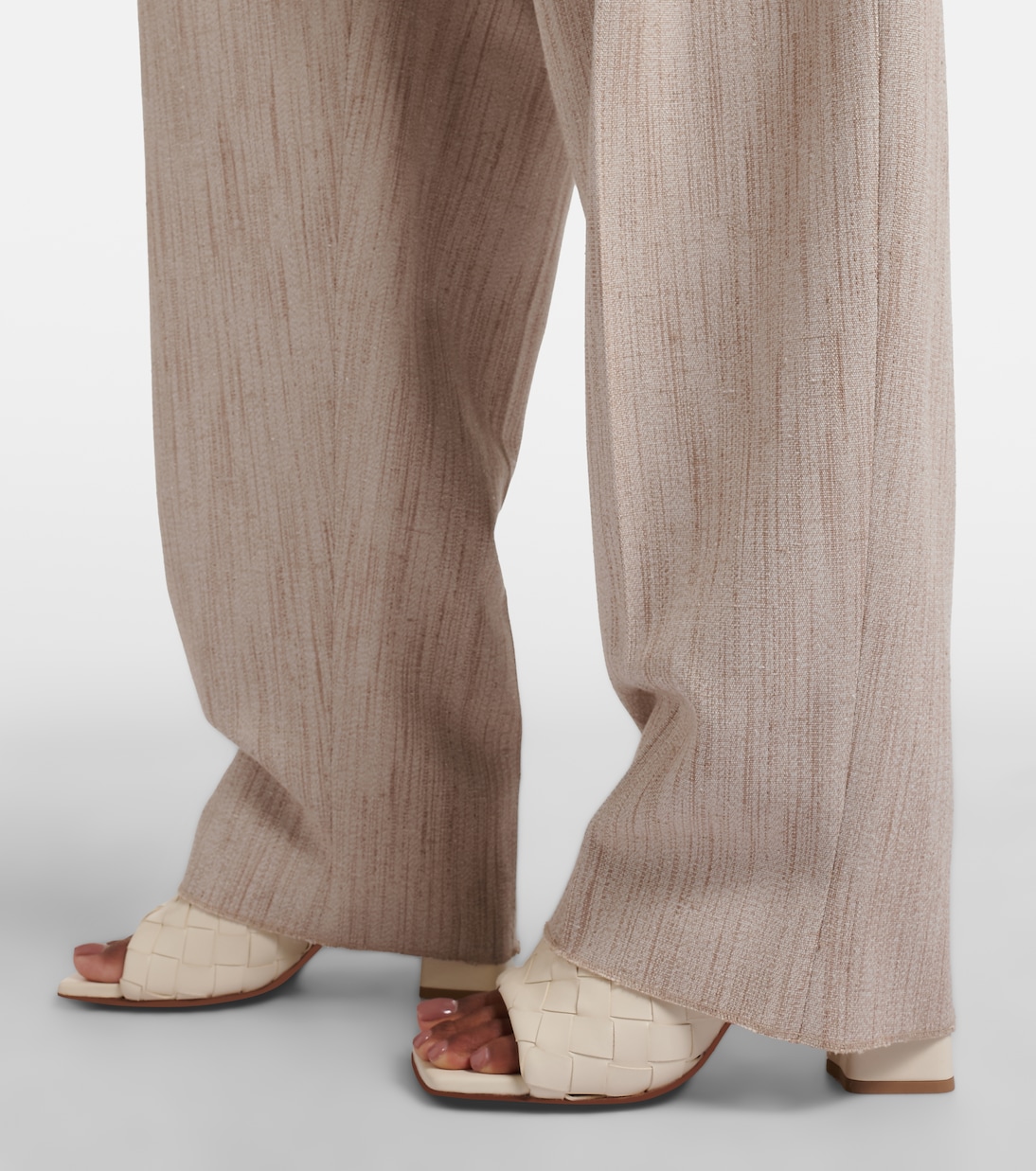 Parco 90 Intrecciato leather mules | Bottega Veneta