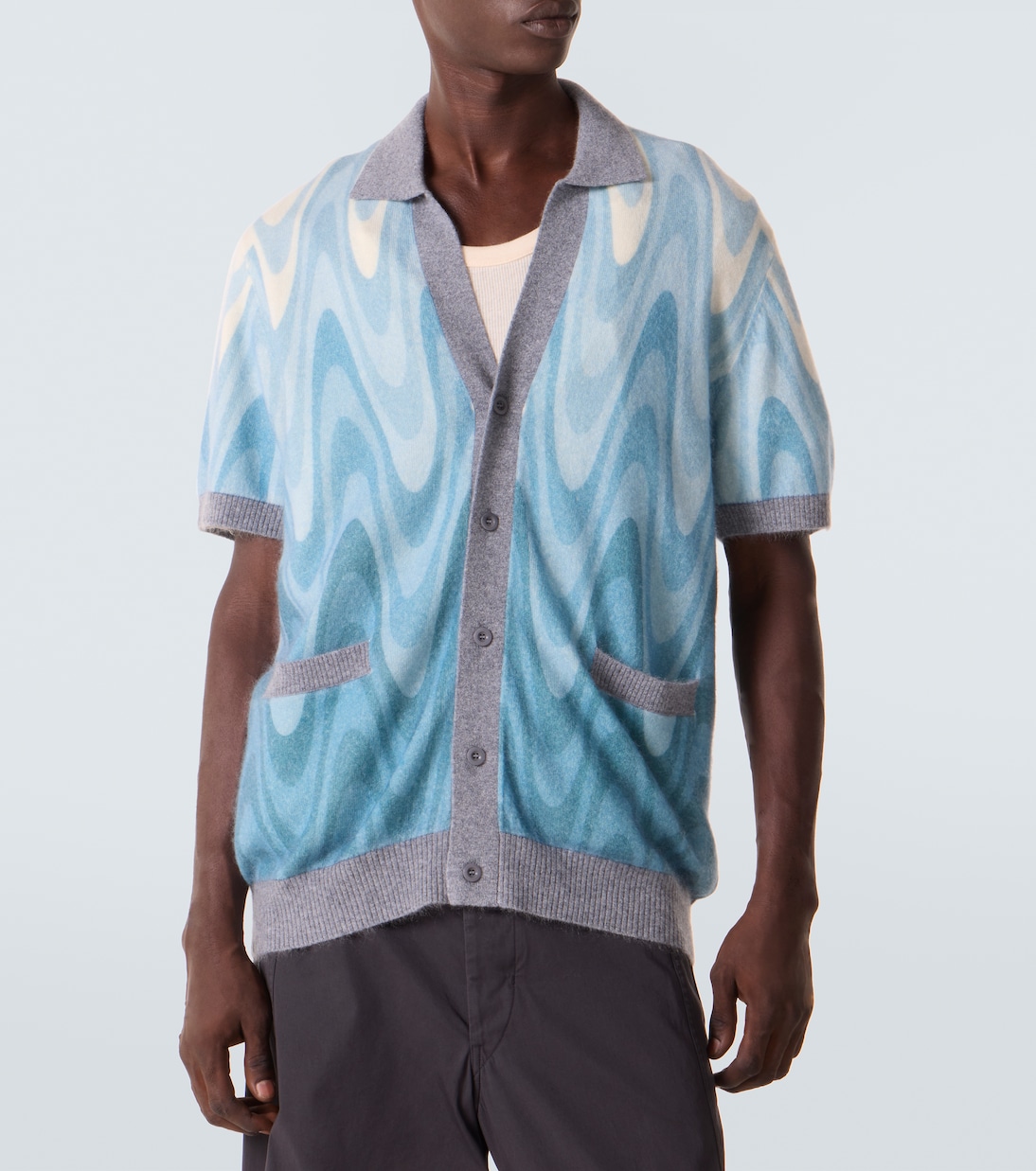 Romero wool and cashmere cardigan  | Frescobol Carioca