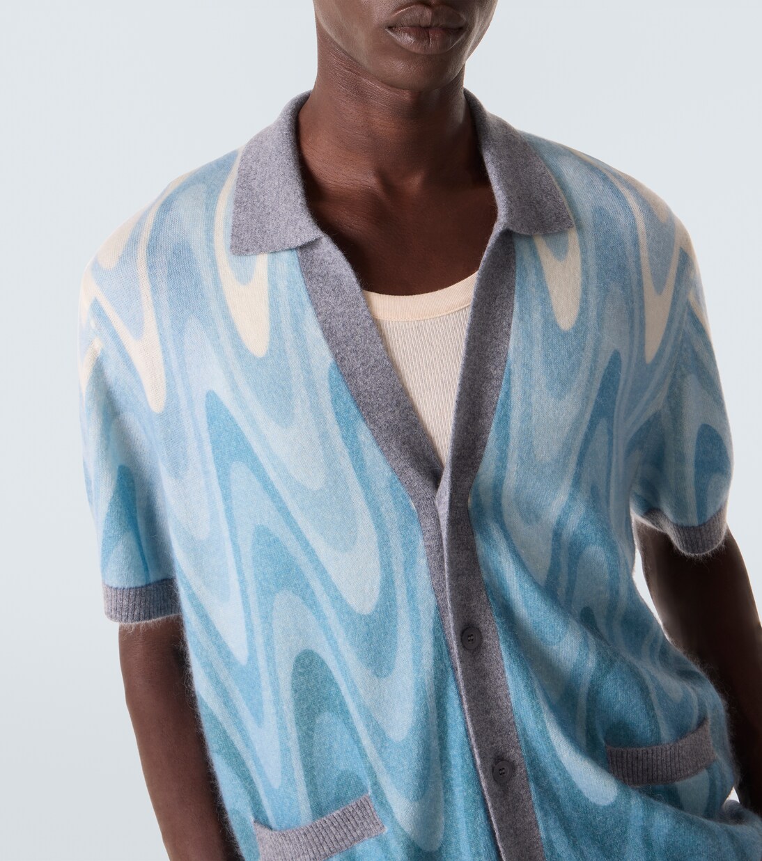 Romero wool and cashmere cardigan  | Frescobol Carioca