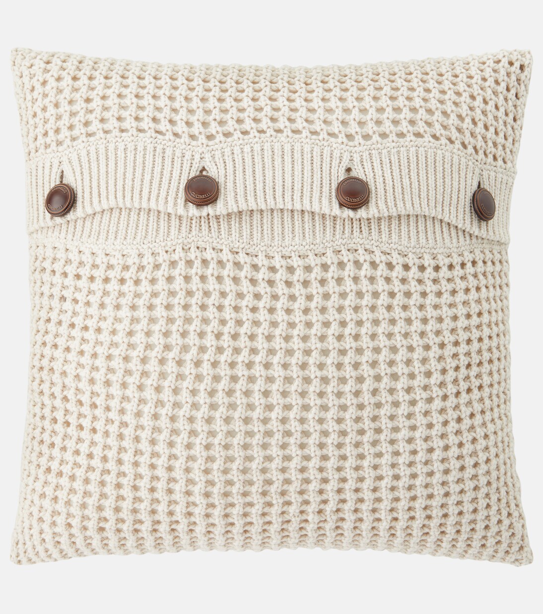 Coussin en coton mélangé | Brunello Cucinelli