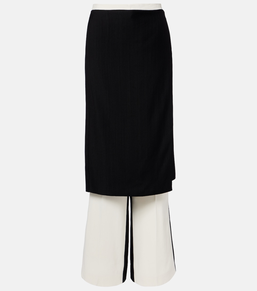 Layered wide-leg pants | Phoebe Philo