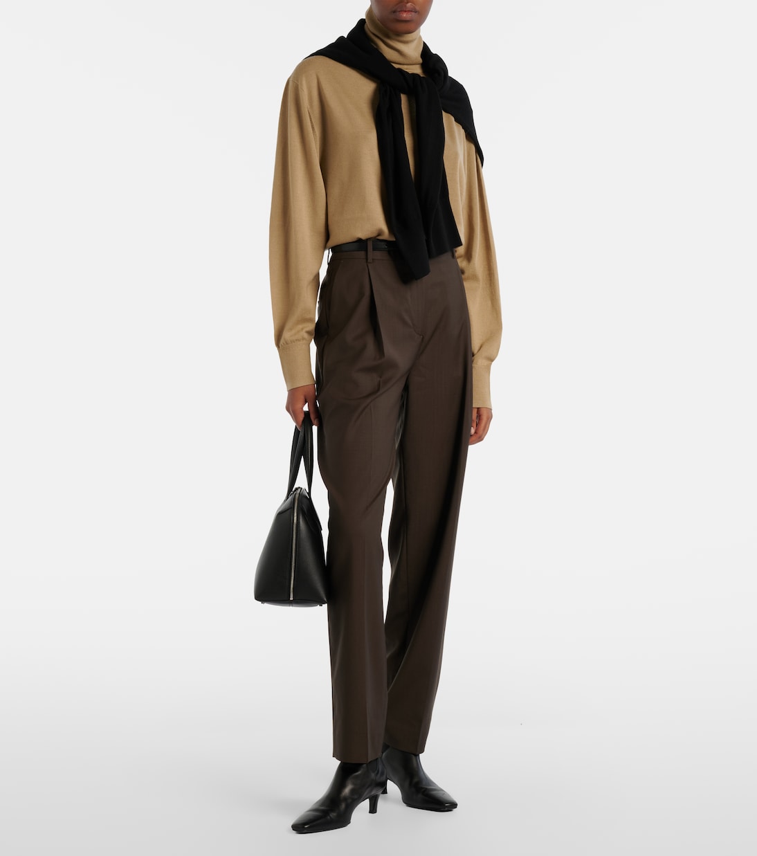 Wool turtleneck sweater | Toteme