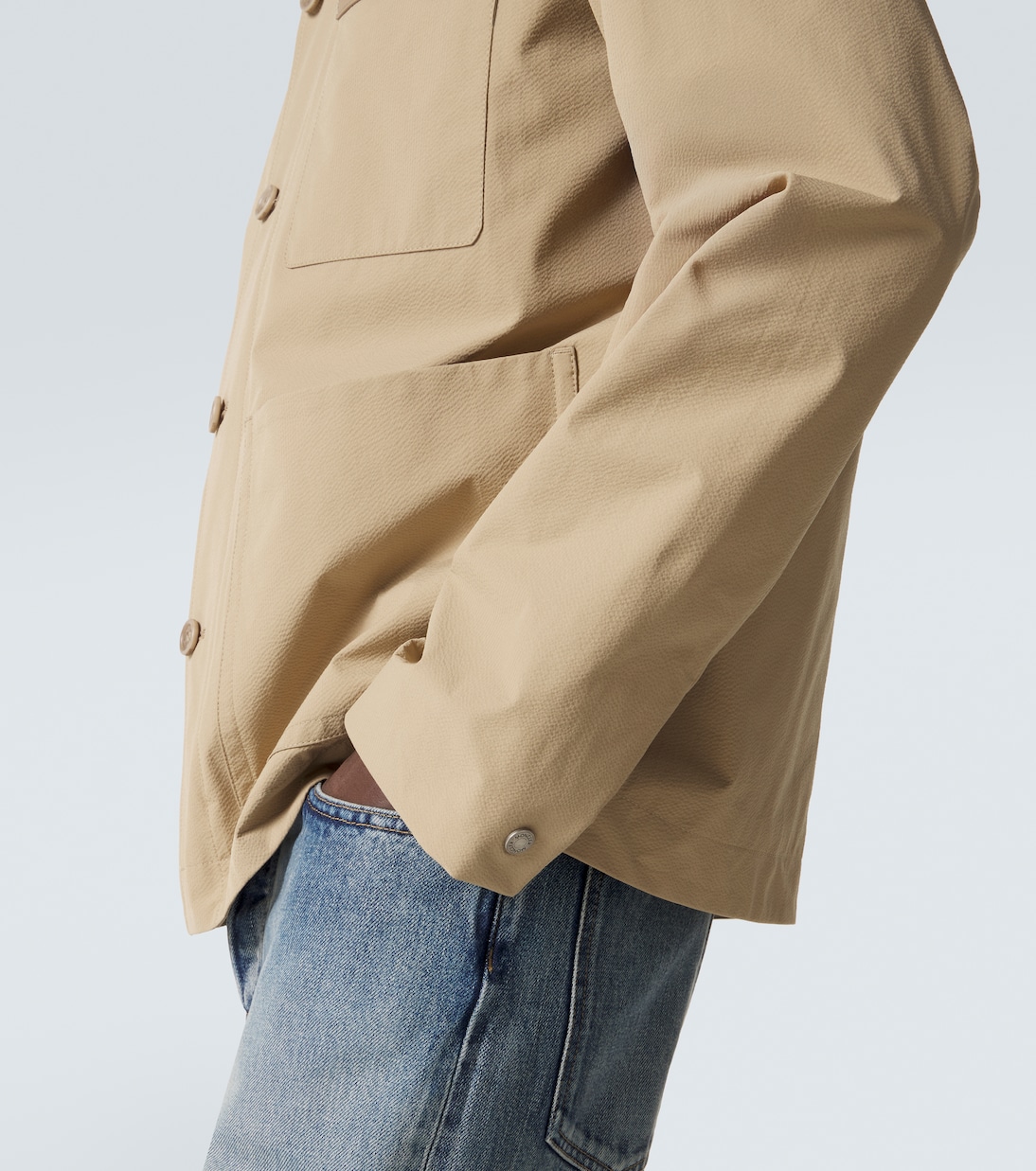 Hemdjacke Nanav aus Seersucker | Moncler