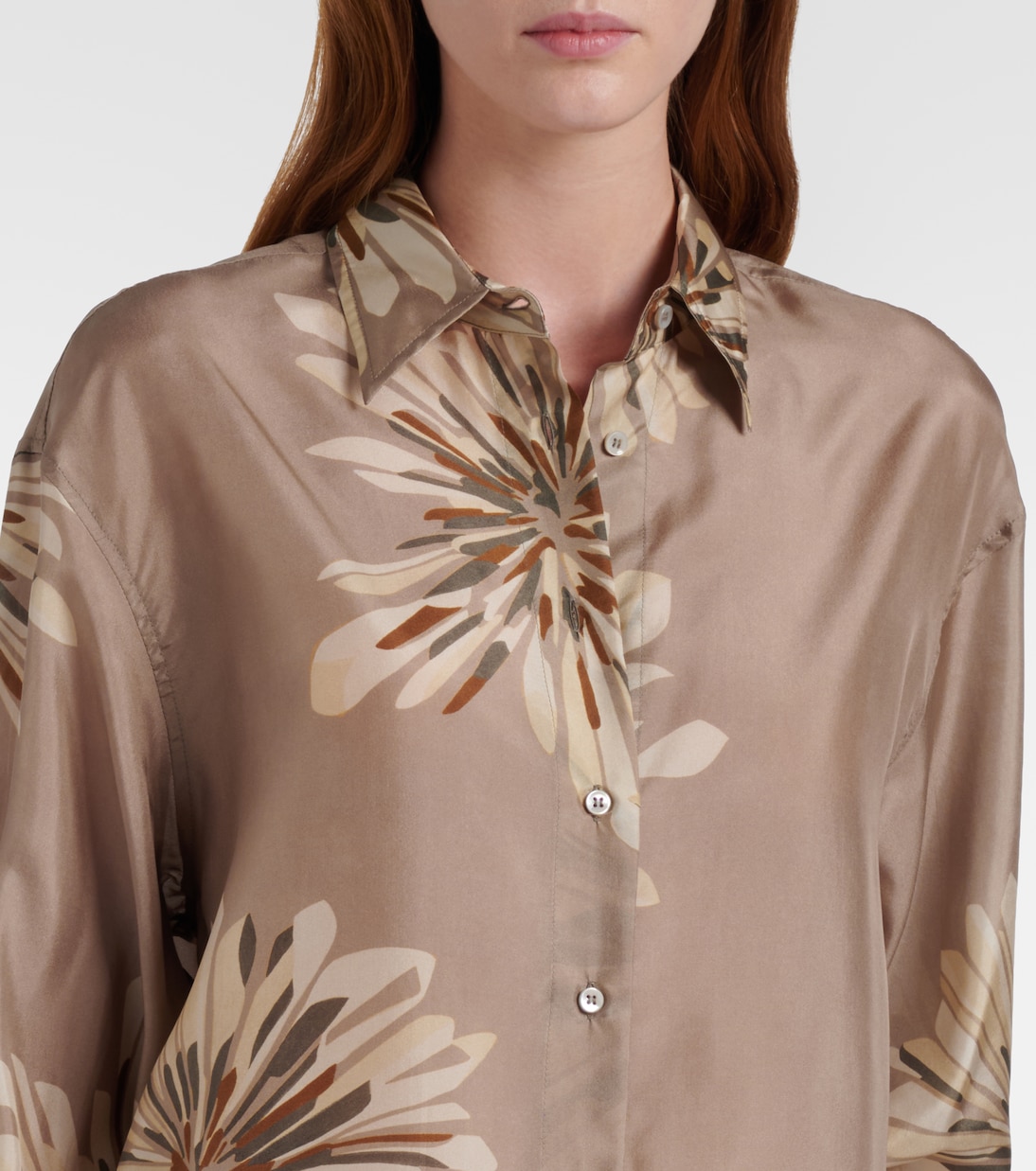 Bluse aus Seide | Brunello Cucinelli