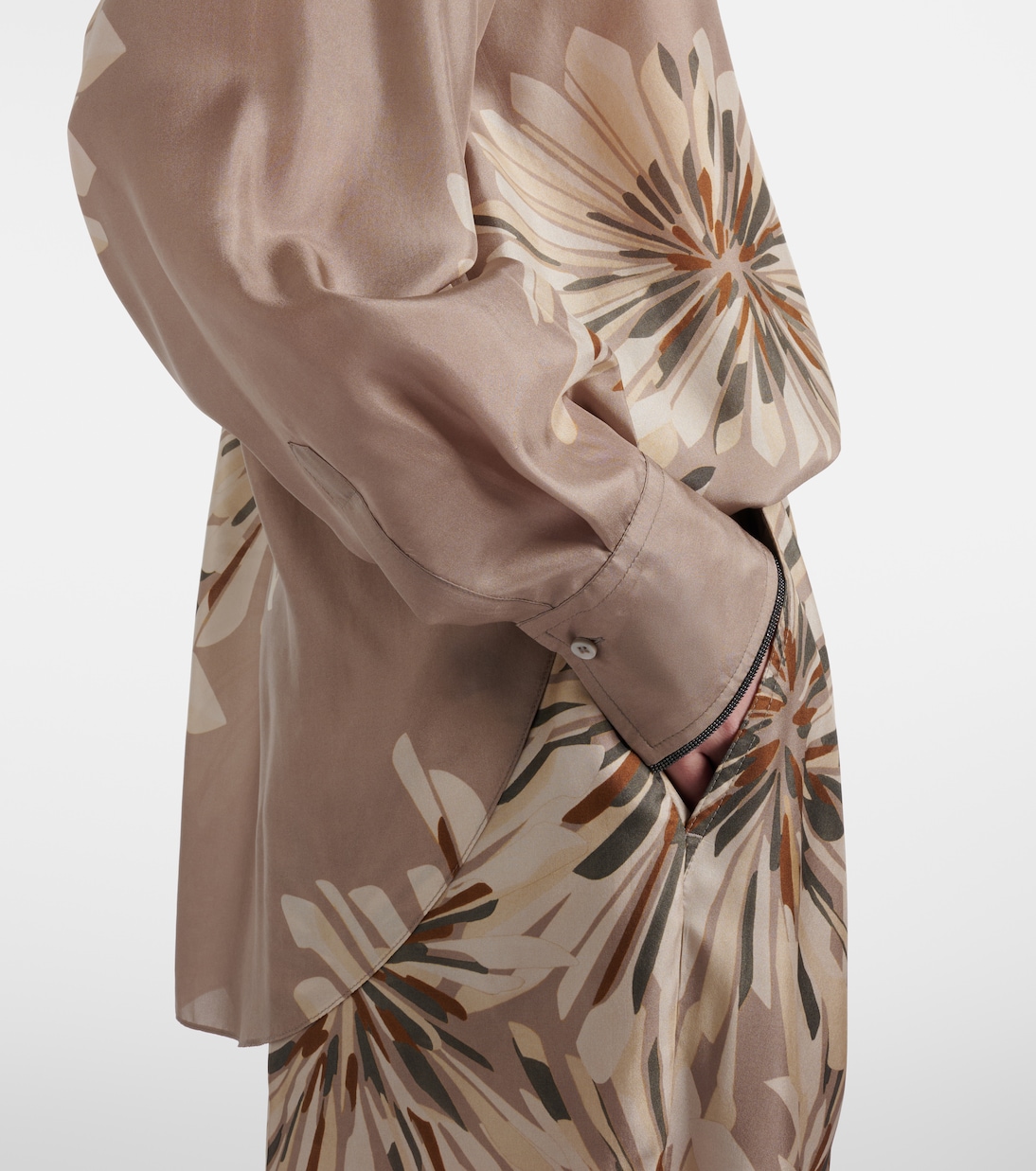 Bluse aus Seide | Brunello Cucinelli