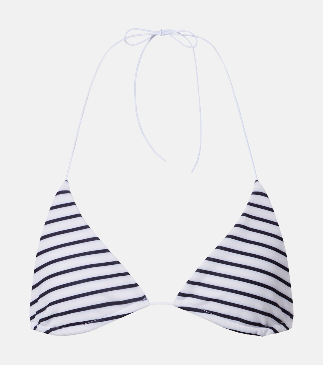 Micro Via striped bikini top | Jade Swim