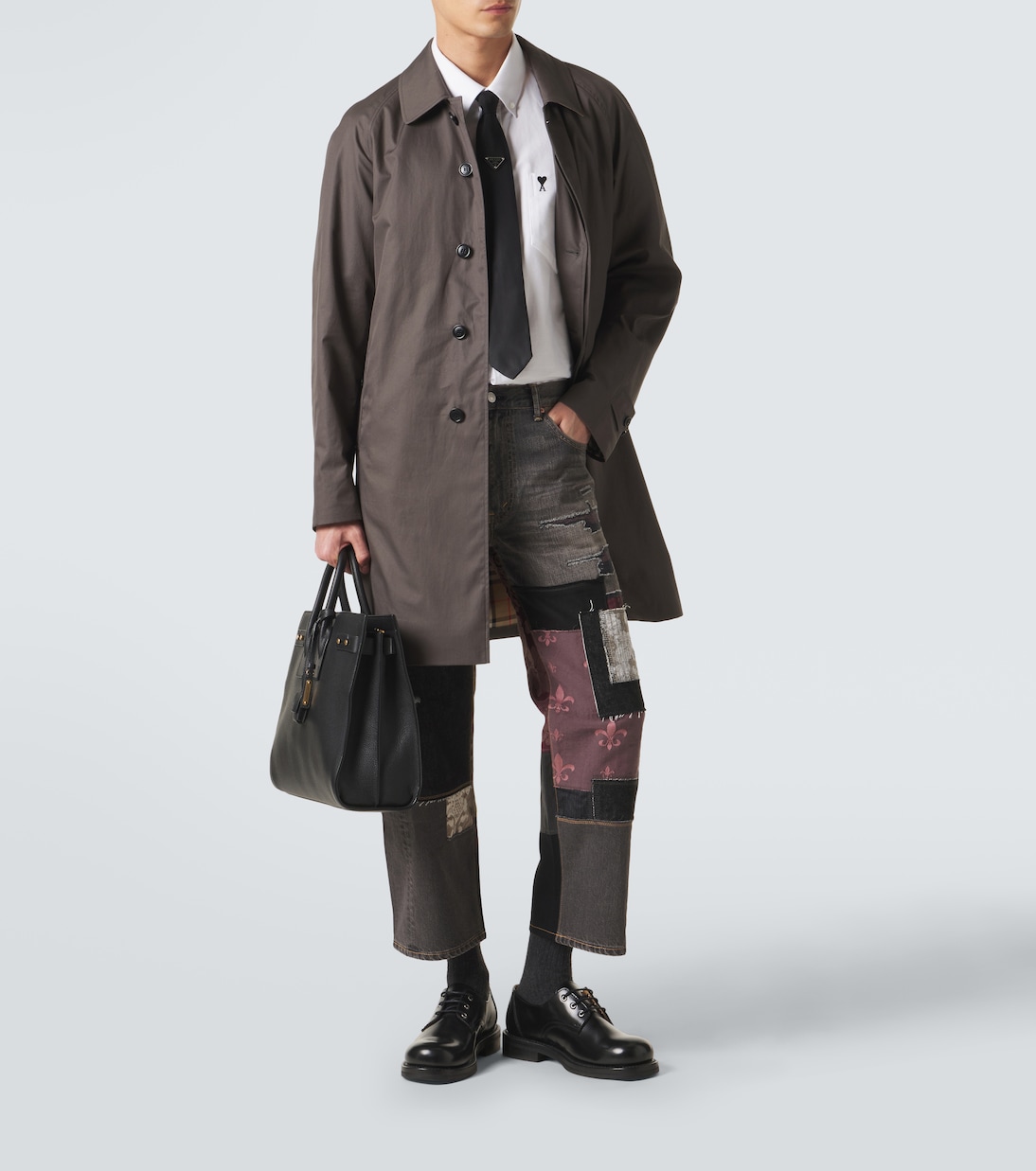 x Levi's® jeans anchos con patchwork | Junya Watanabe