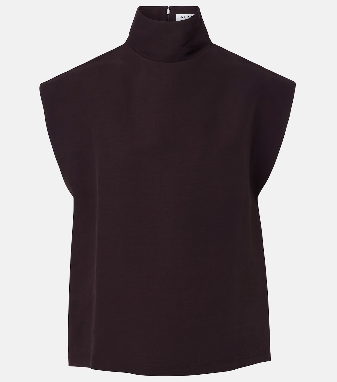 Poplin turtleneck top | Alaïa