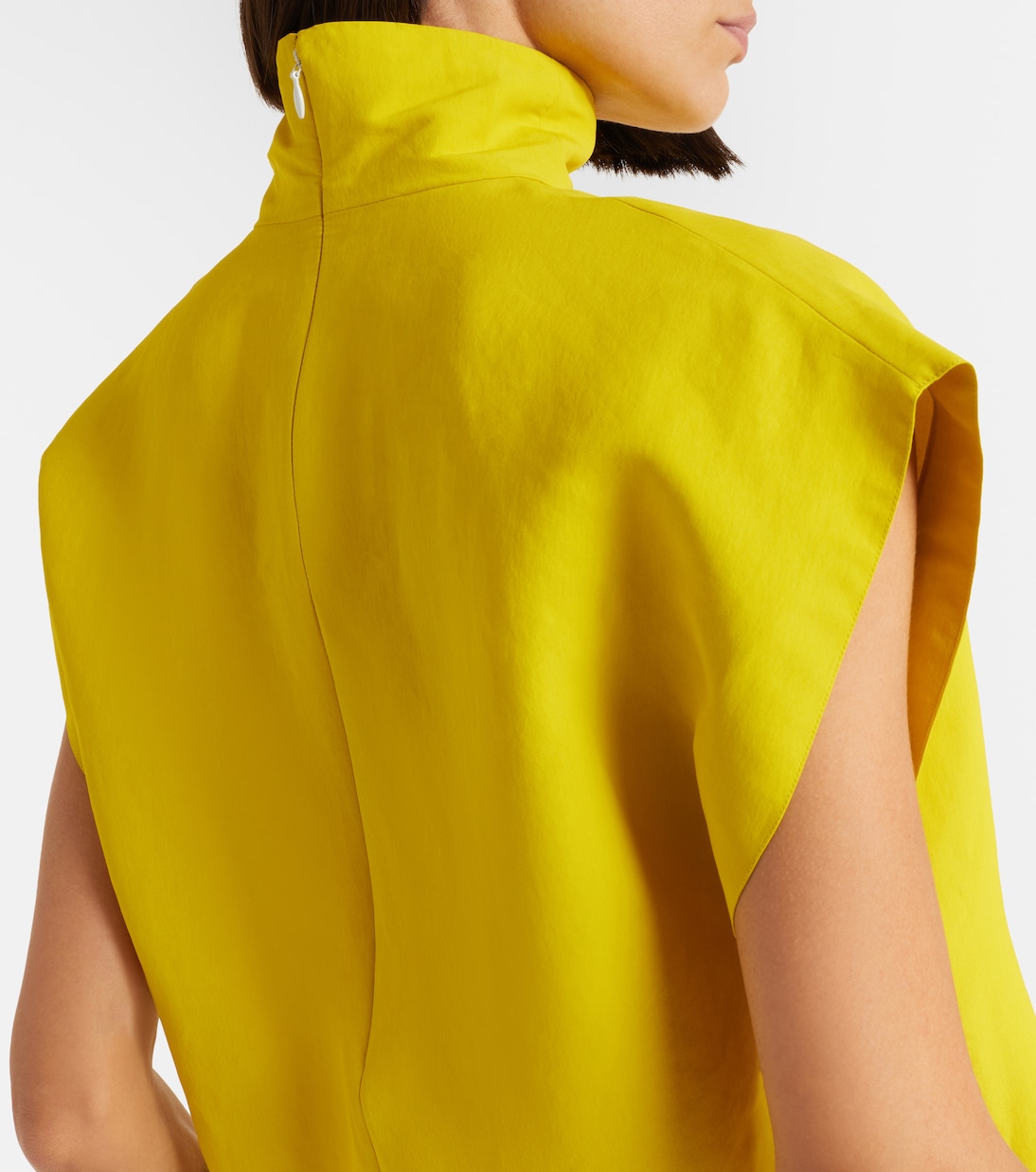 Poplin turtleneck top | Alaïa