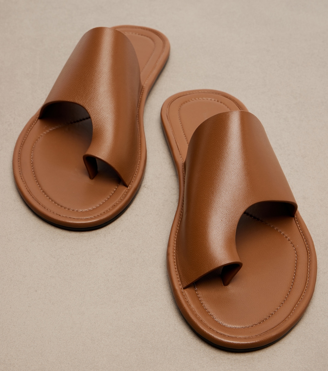 Malick Thong leather sandals  | The Row