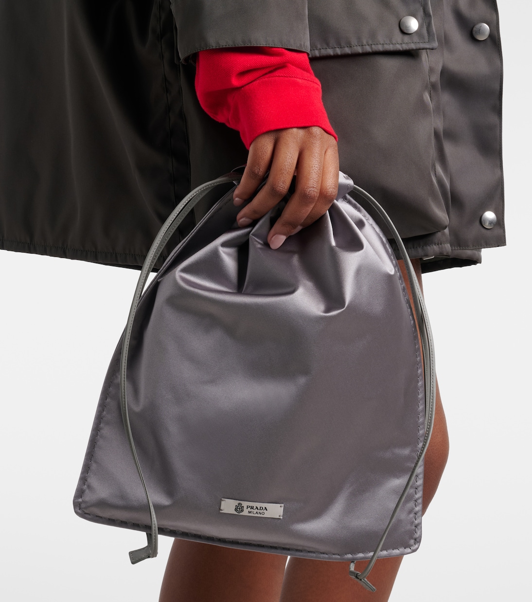 Prada Wish satin pouch | Prada