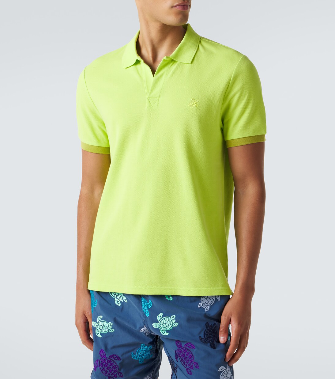 Cotton piqué polo shirt | Vilebrequin