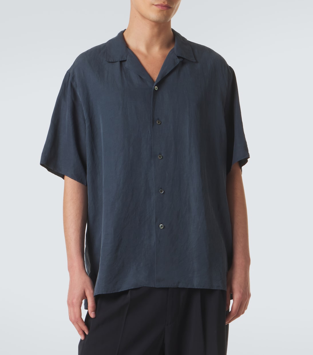 Camisa Vintage en mezcla de seda y lino | A.Presse