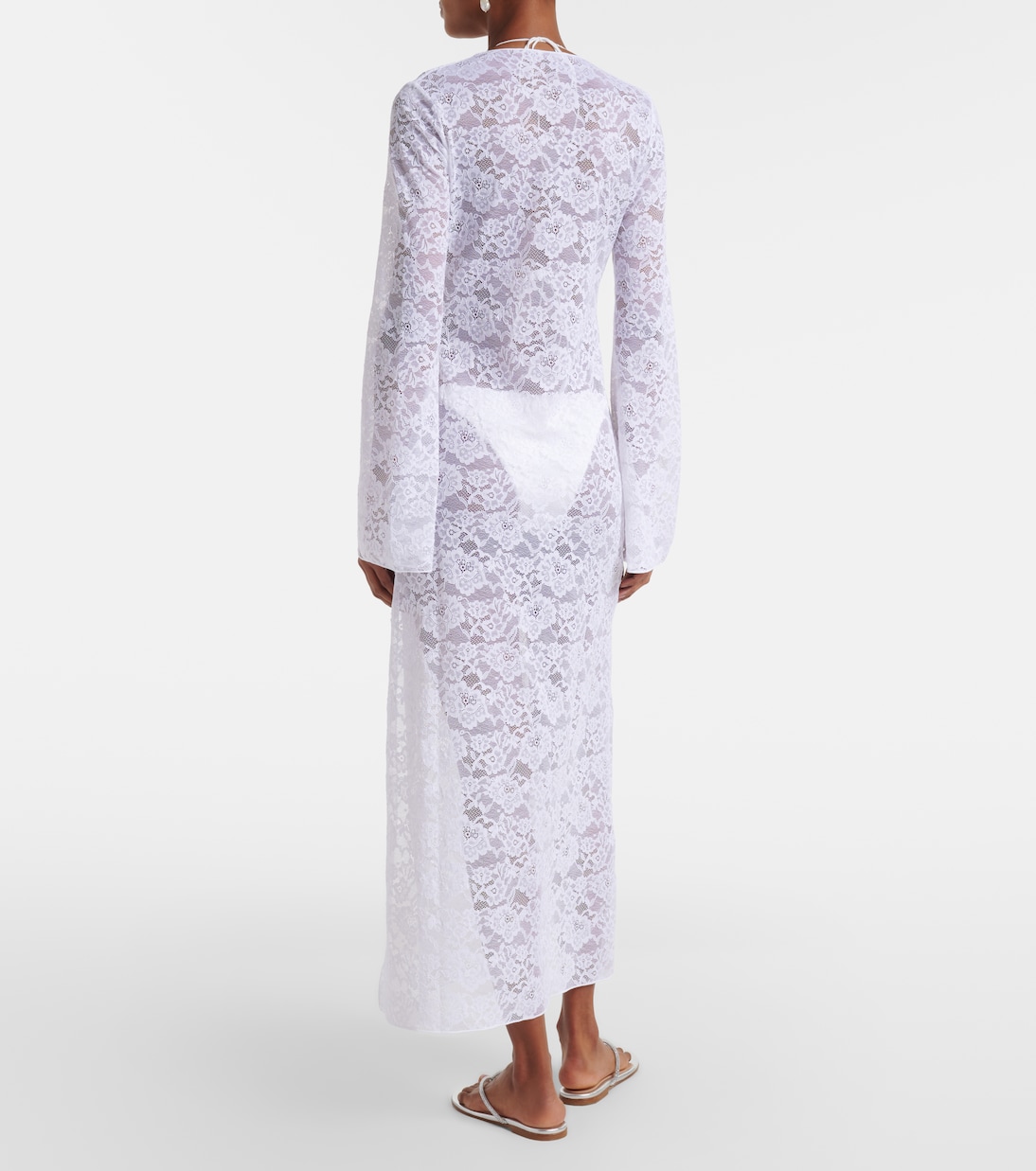 Robe de plage Bridal en dentelle | Oséree