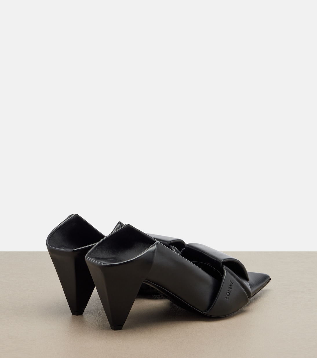 Mules Origami aus Leder | Loewe